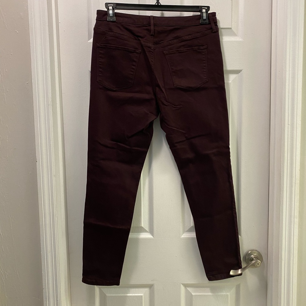 Burgundy skinny jeans ✨🌟 - Picture 4 of 4